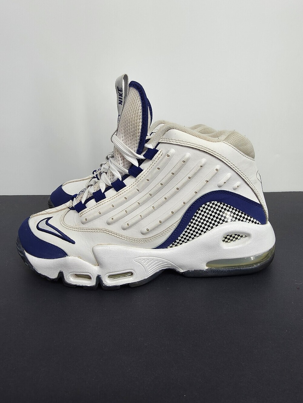 Nike Air Max Griffey Max 2 White Royal Blue 443957-401 Vintage 2014 Size 7Y 8.5W